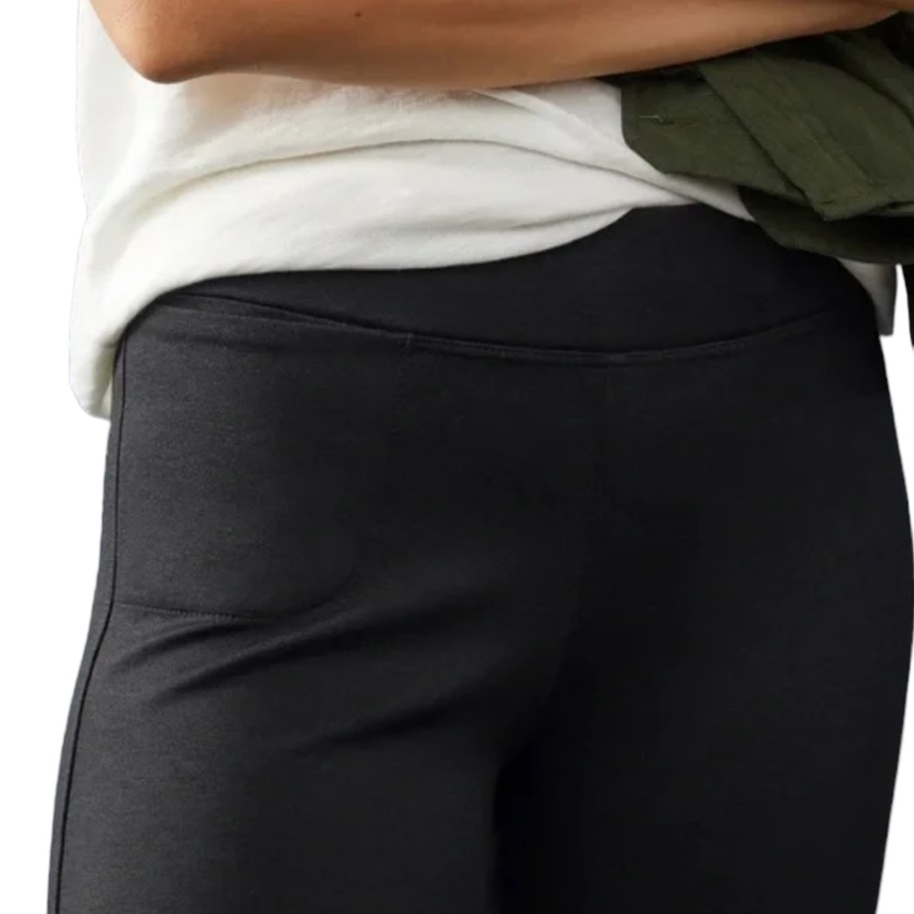 American Giant No-BS Kick Flare Pants - Black - Picture 7 of 13